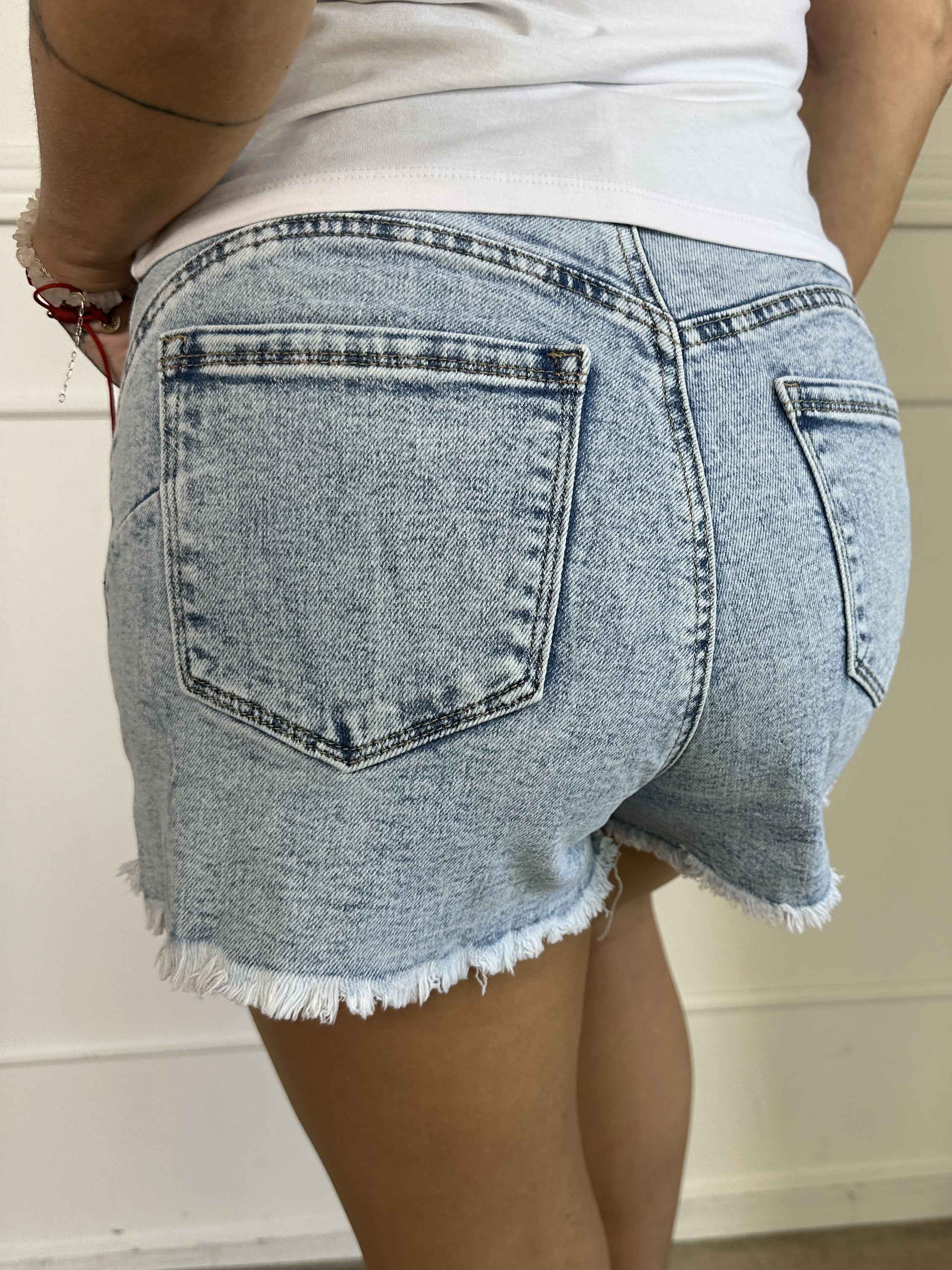 Ellen - Lyse denim shorts